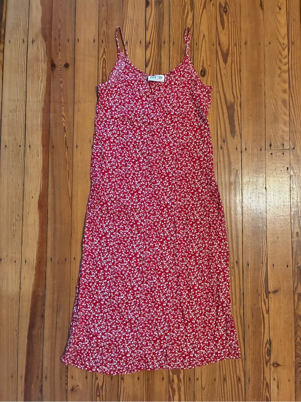 Vintage 90’s Byer Too! California Floral Grunge Midi Slip Dress